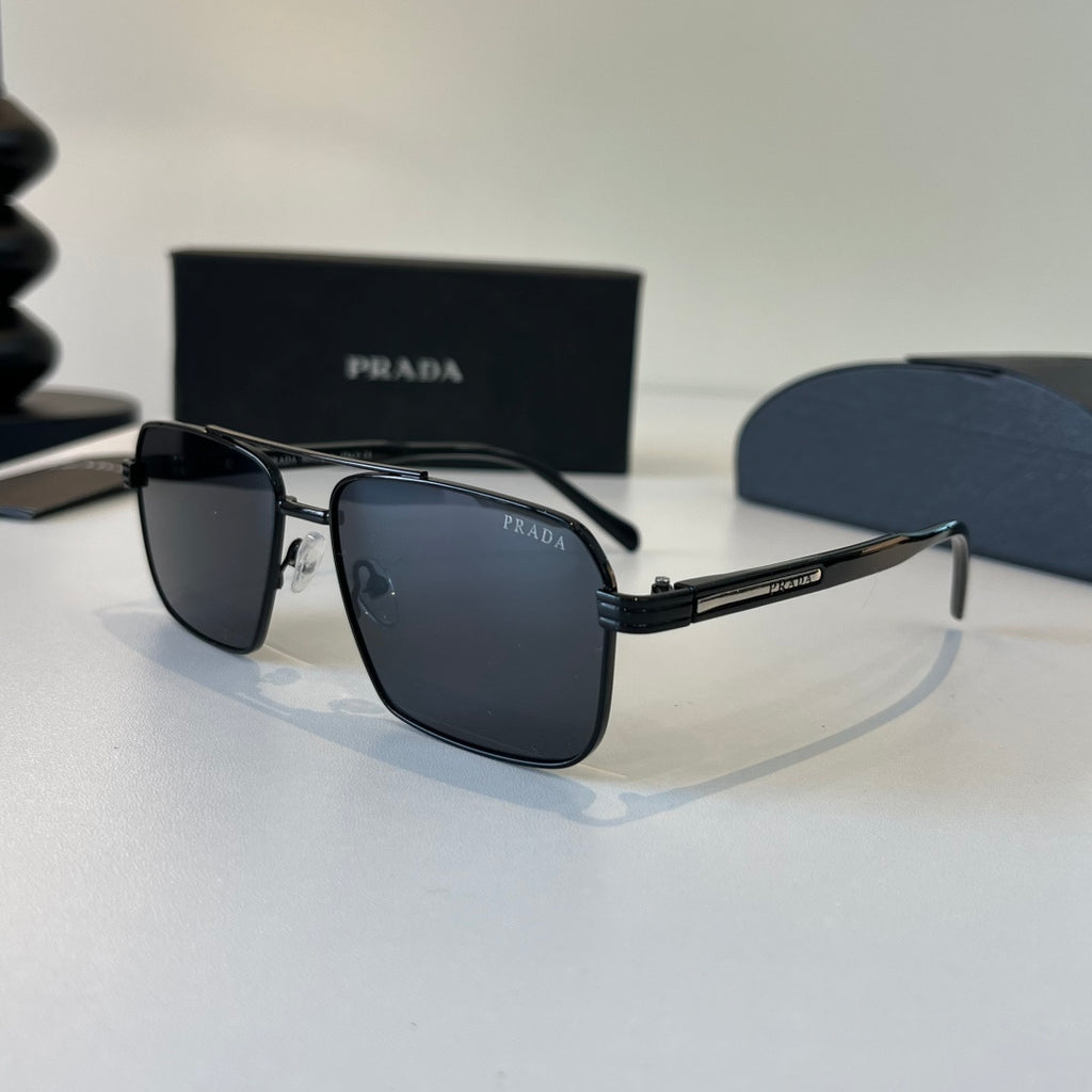 Prada Fashion Black Lens Sunglasses for Men - 449308 - detail image 3