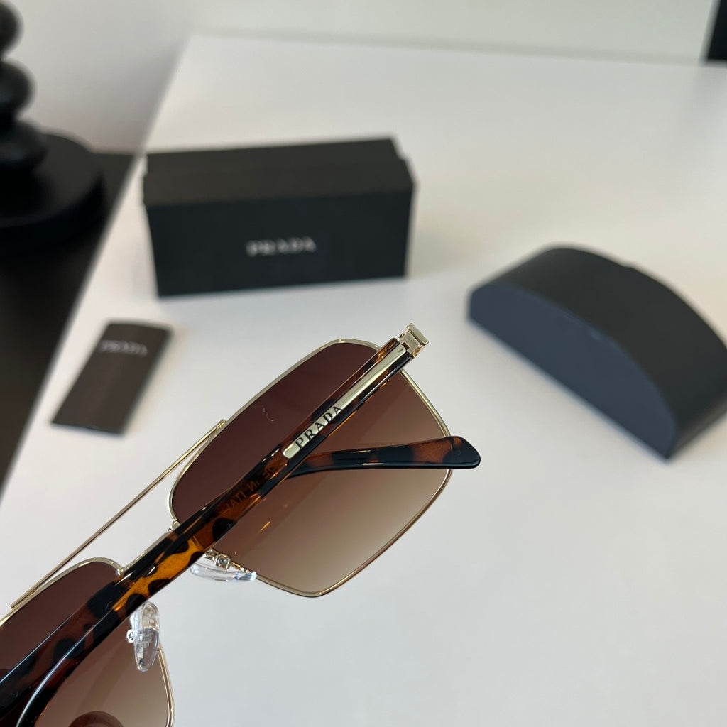 Prada Fashion Red Lens Sunglasses for Men - detail image 8