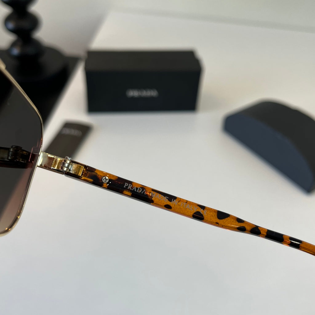 Prada Fashion Red Lens Sunglasses for Men - detail image 11