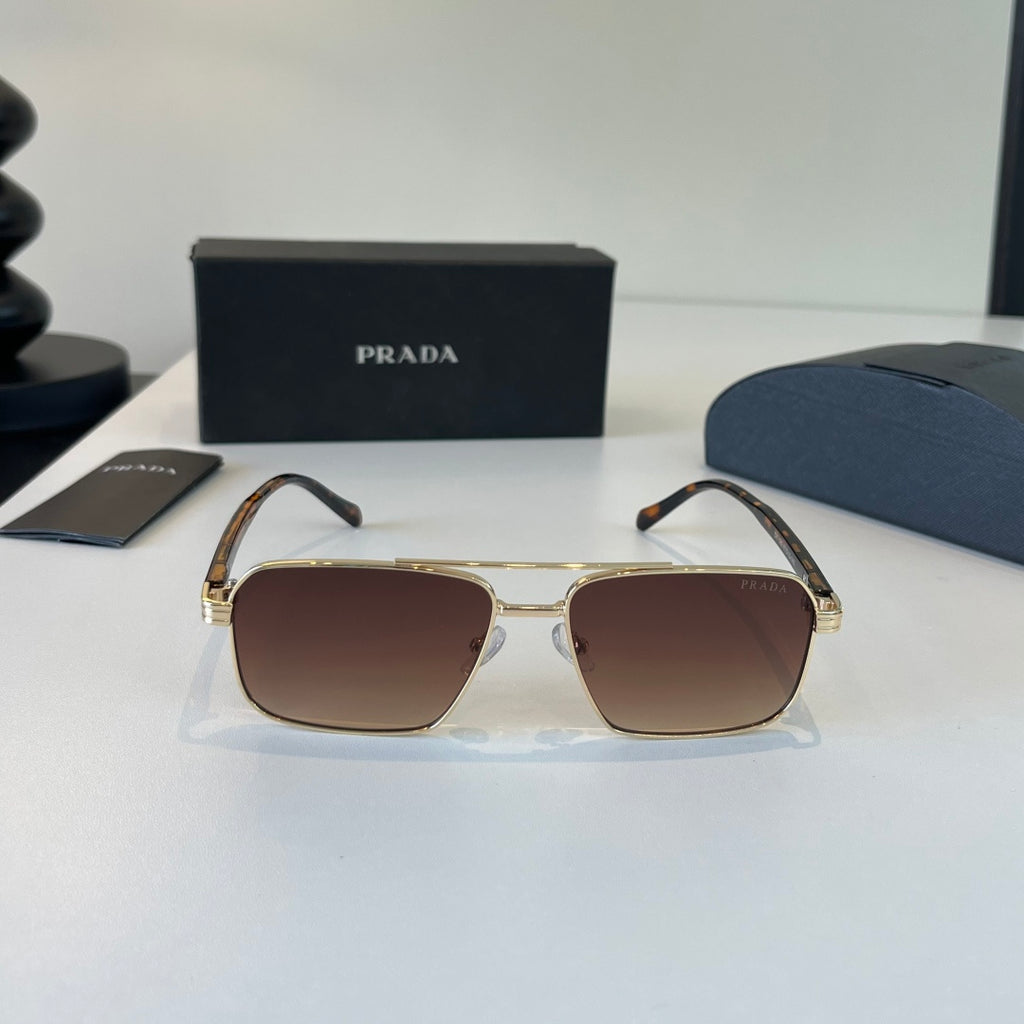 Prada Fashion Red Lens Sunglasses for Men - detail image 2