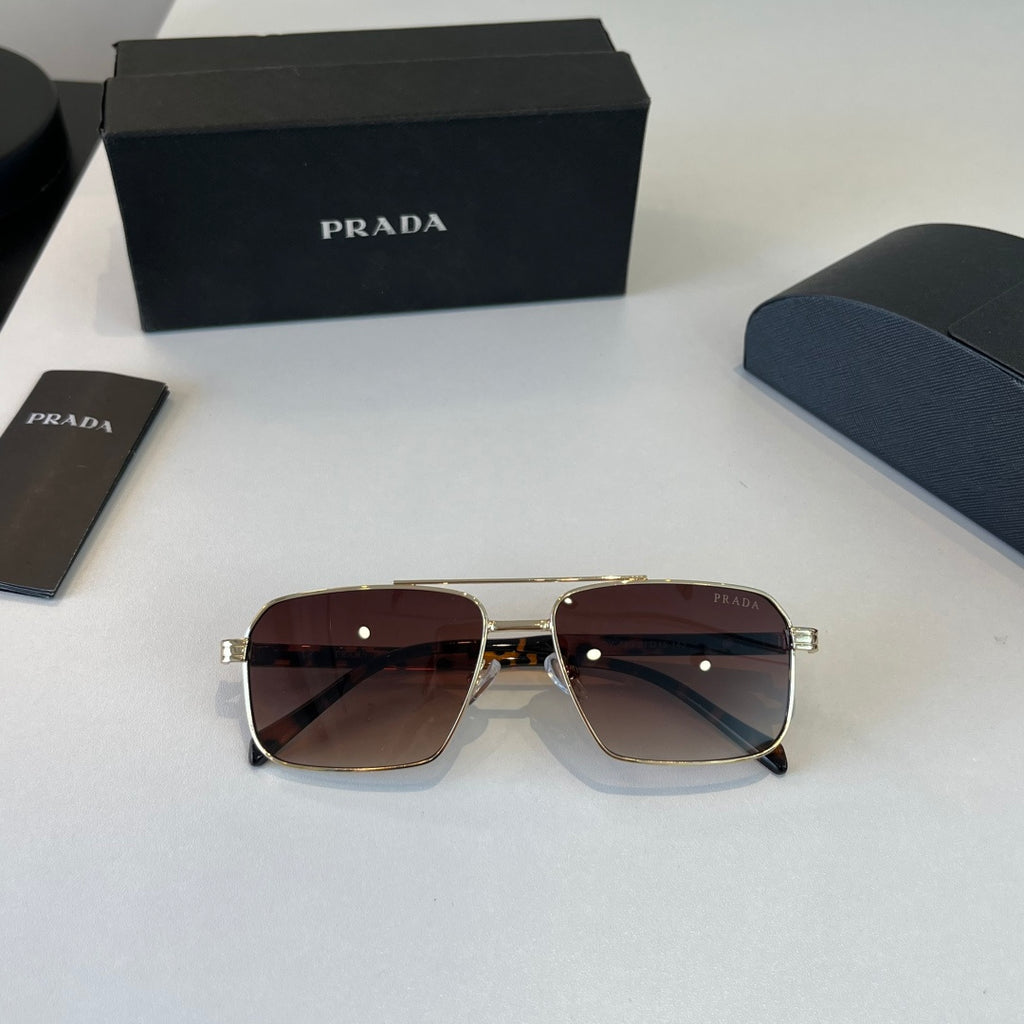 Prada Fashion Red Lens Sunglasses for Men - detail image 5
