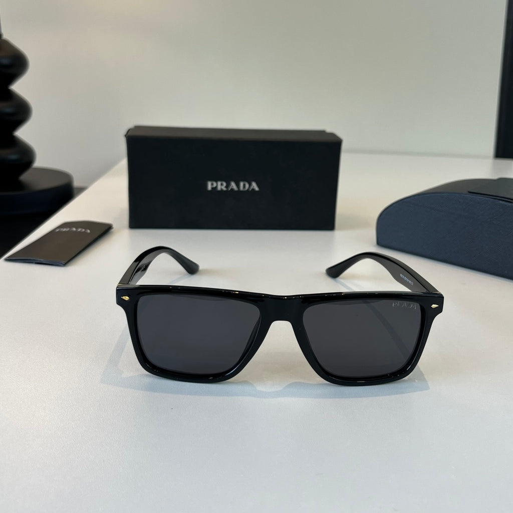 Prada Fashion Black Lens Sunglasses for Men - 487057 - detail image 2