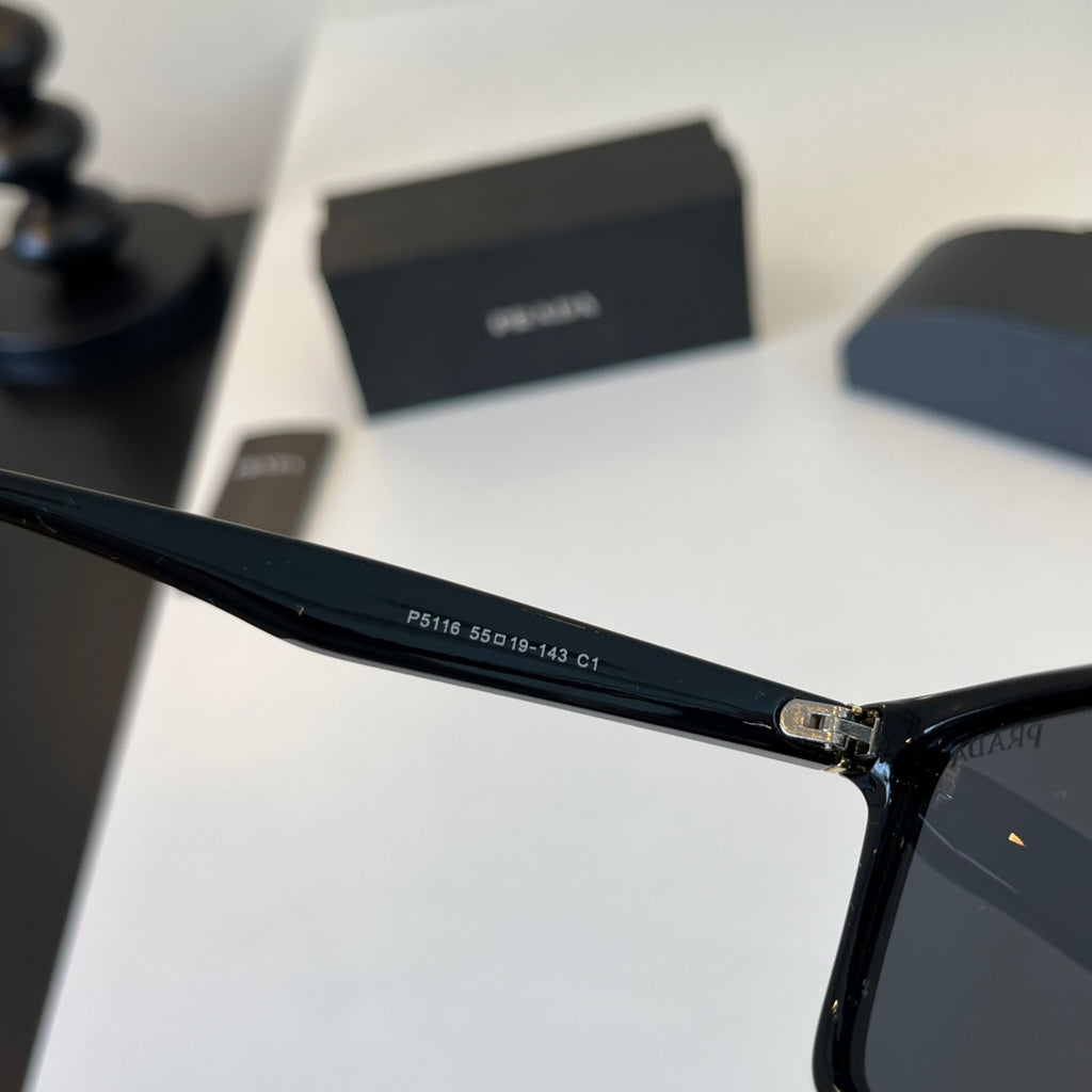 Prada Fashion Black Lens Sunglasses for Men - 487057 - detail image 10