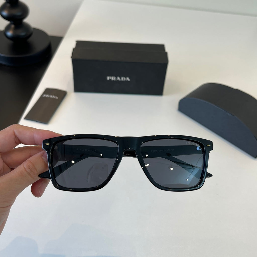 Prada Fashion Black Lens Sunglasses for Men - 449310 - detail image 6