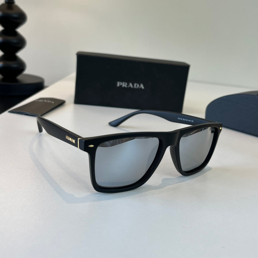 Prada Fashion Silver Lens Sunglasses for Men - 449311