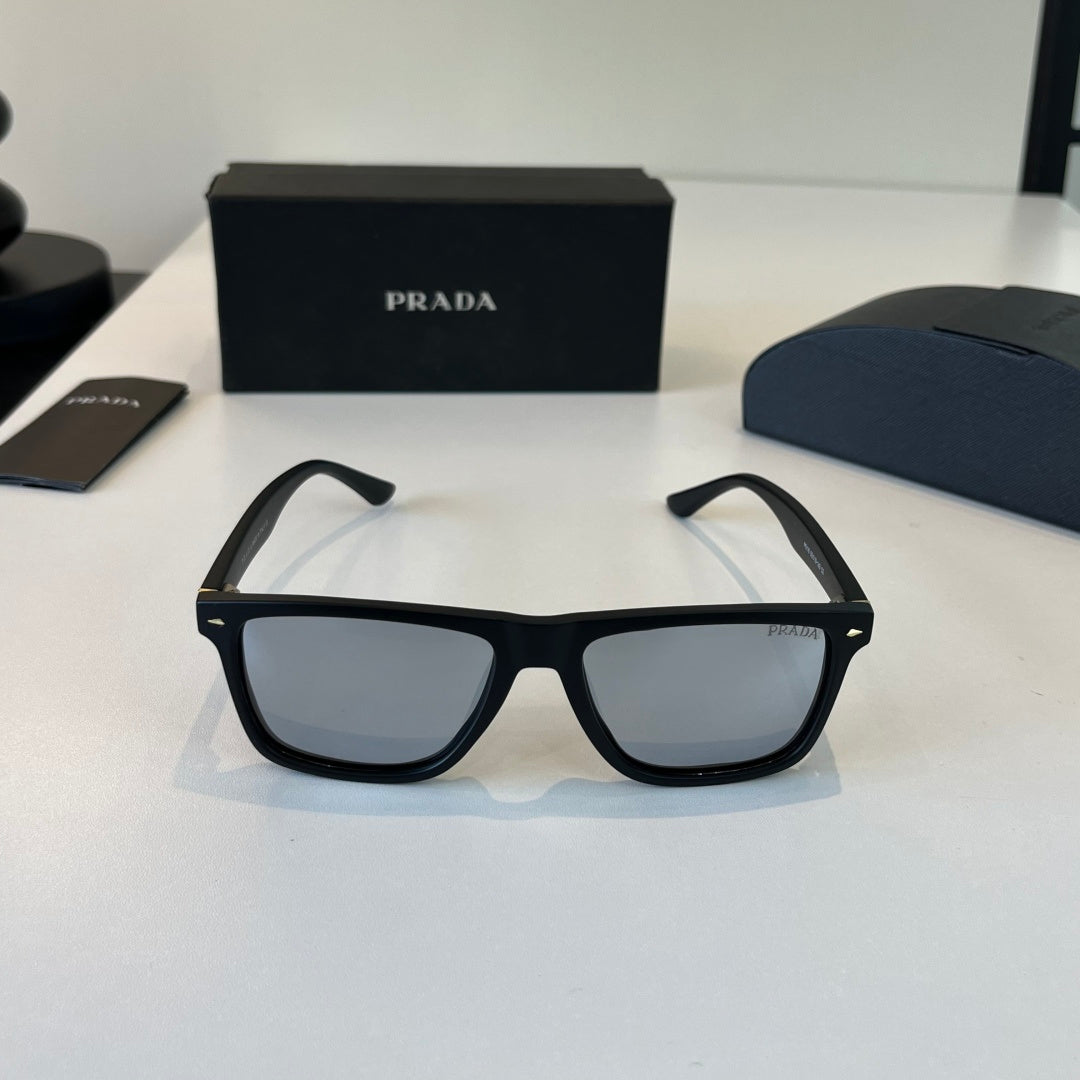 Prada Fashion Silver Lens Sunglasses for Men - 487058 - detail image 2