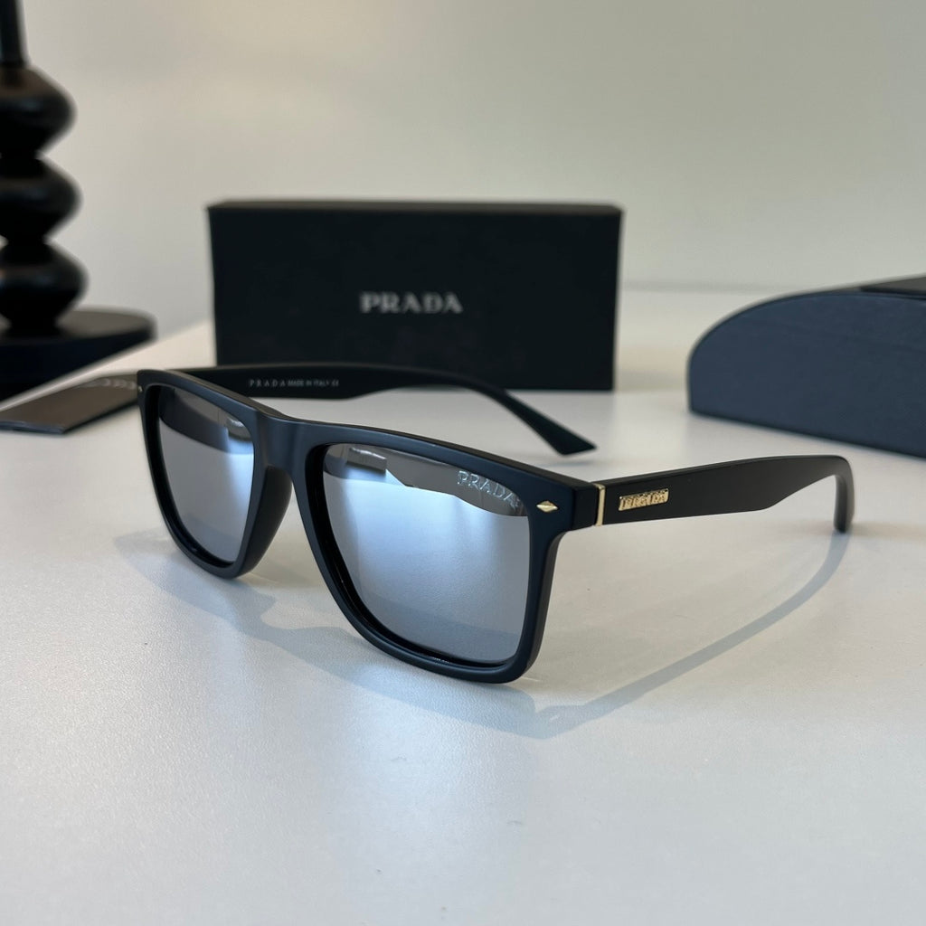 Prada Fashion Silver Lens Sunglasses for Men - 487058 - detail image 3
