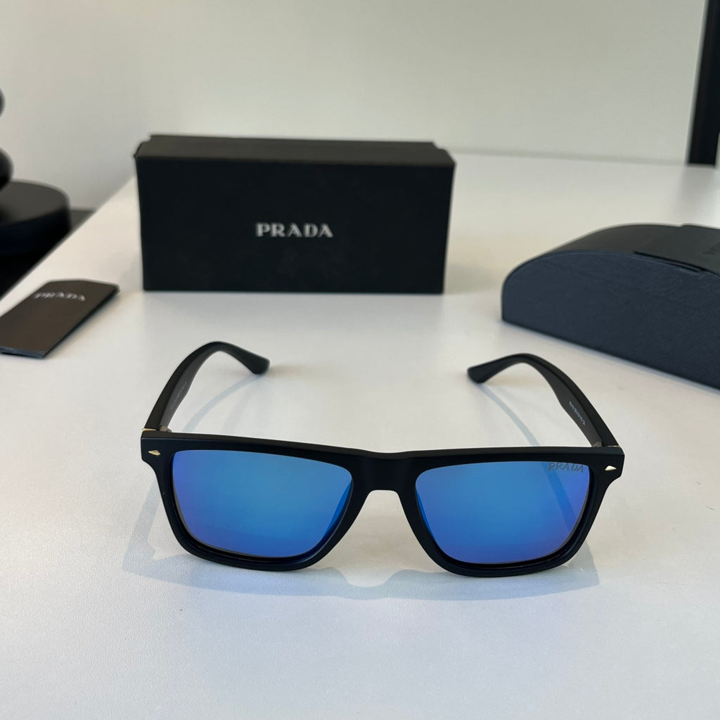 Prada Fashion Blue Lens Sunglasses for Men - 487059 - detail image 2