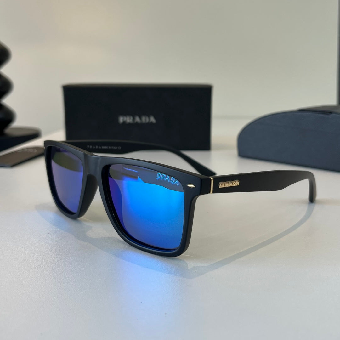Prada Fashion Blue Lens Sunglasses for Men - 432189 - detail image 3