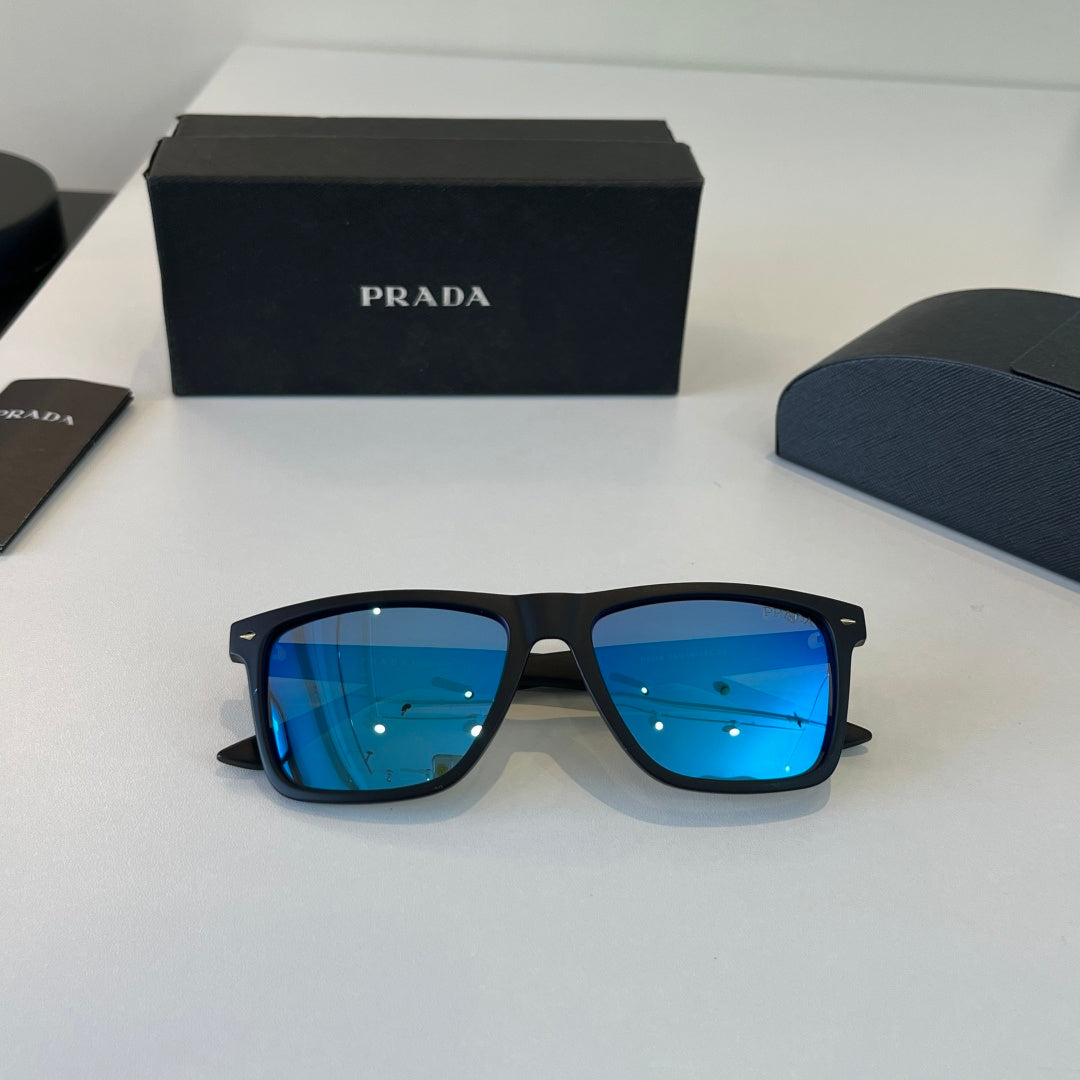 Prada Fashion Blue Lens Sunglasses for Men - 487059 - detail image 5