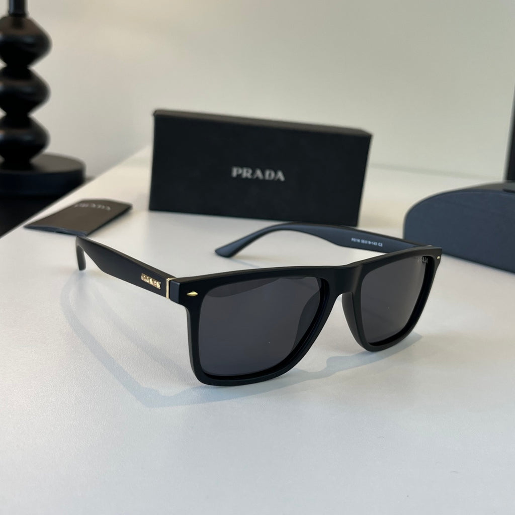 Prada Fashion Black Lens Sunglasses for Men - 432190