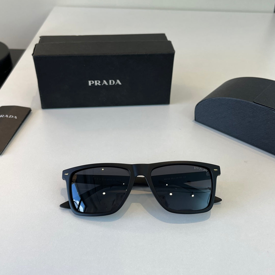 Prada Fashion Black Lens Sunglasses for Men - 487060 - detail image 4