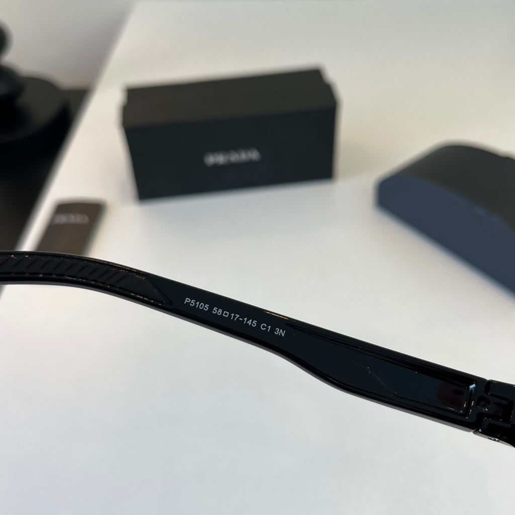 Prada Fashion Black Lens Sunglasses for Men - 465571 - detail image 9