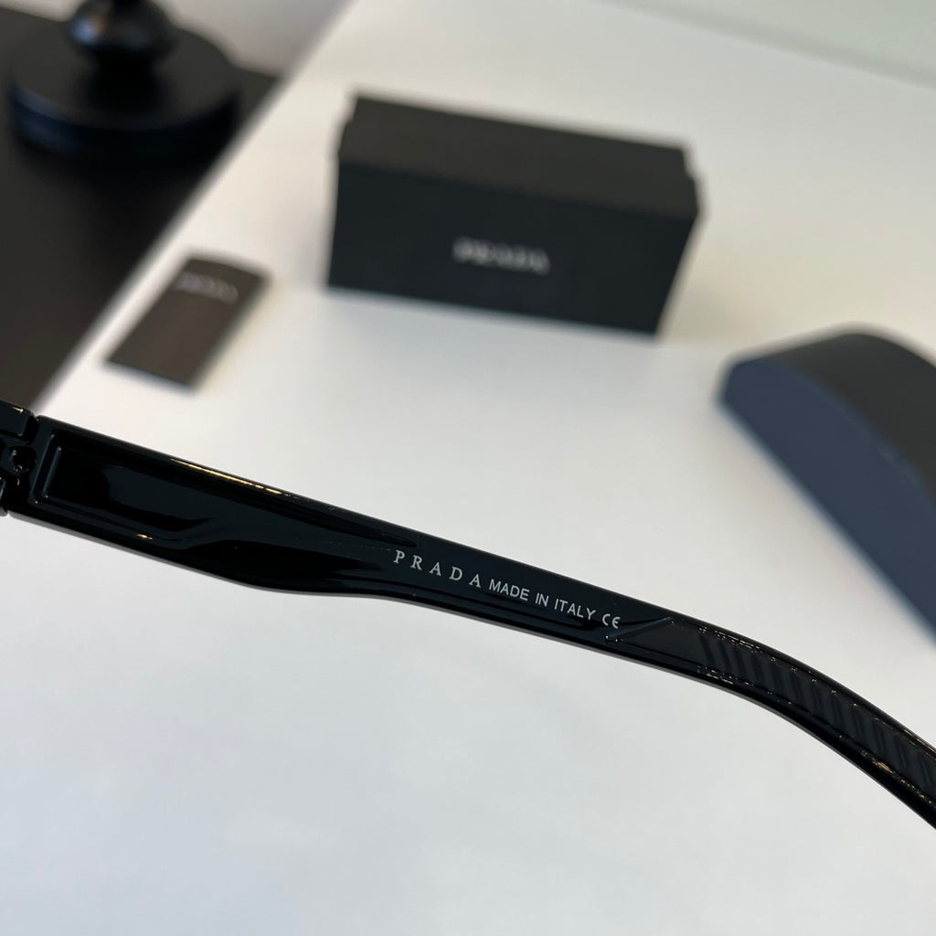 Prada Fashion Black Lens Sunglasses for Men - 382639 - detail image 10