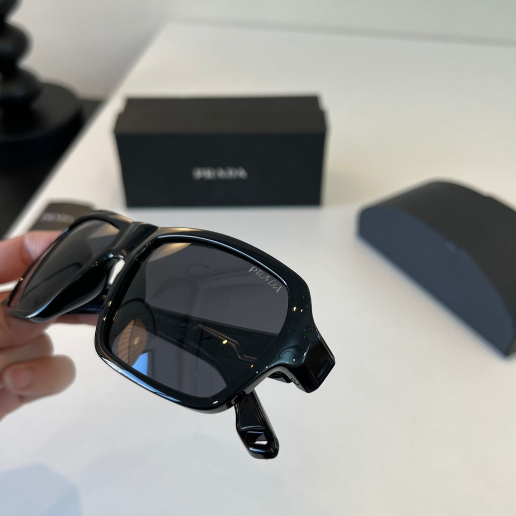 Prada Fashion Black Lens Sunglasses for Men - 465571 - detail image 6