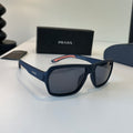 Prada Fashion Black Lens Sunglasses for Men - 432192