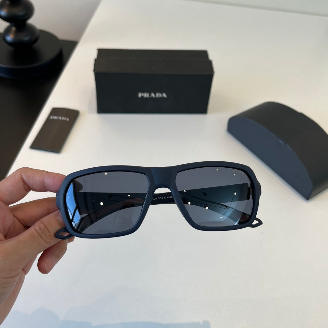 Prada Fashion Black Lens Sunglasses for Men - 432192 - detail image 6