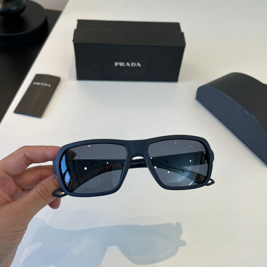 Prada Fashion Black Lens Sunglasses for Men - 465572 - detail image 4