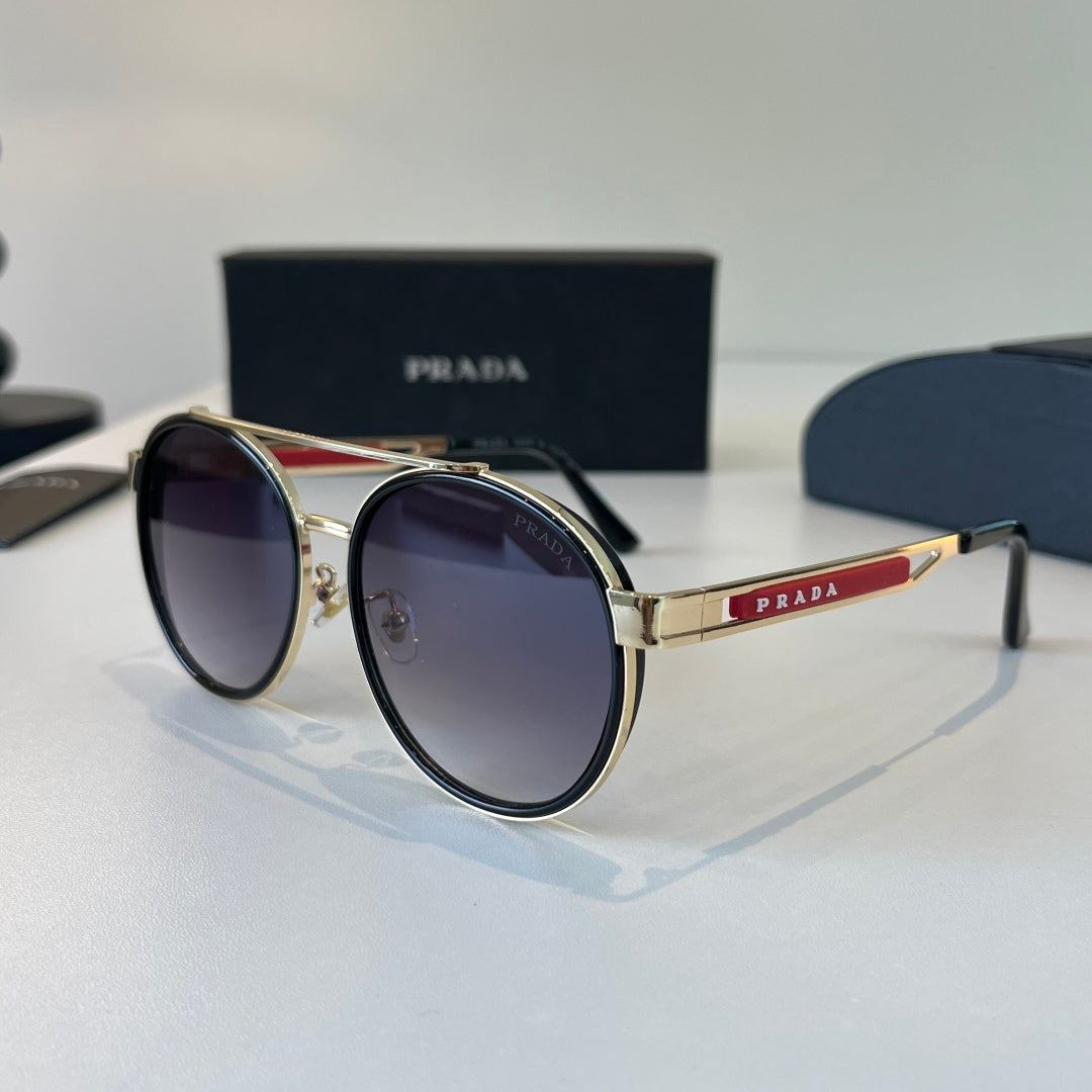 Prada Fashion Silver Lens Sunglasses for Men - 432193 - detail image 3