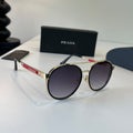 Prada Fashion Silver Lens Sunglasses for Men - 487093