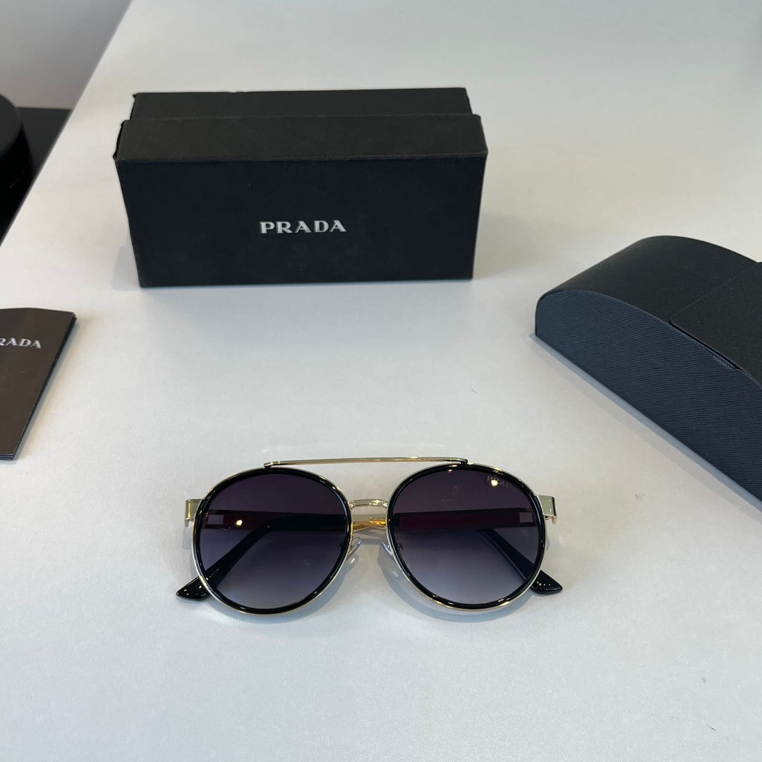 Prada Fashion Silver Lens Sunglasses for Men - 487093 - detail image 4