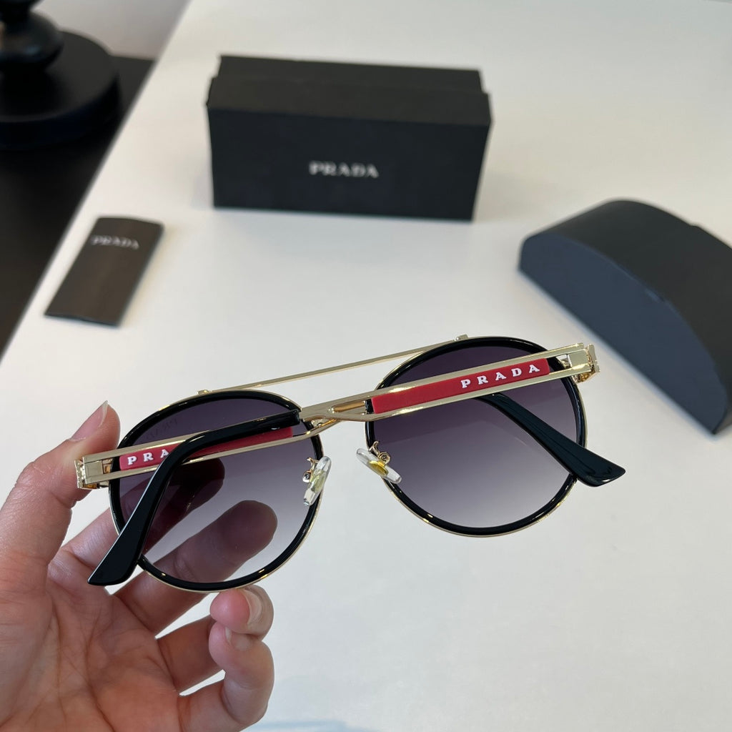 Prada Fashion Silver Lens Sunglasses for Men - 382601 - detail image 8