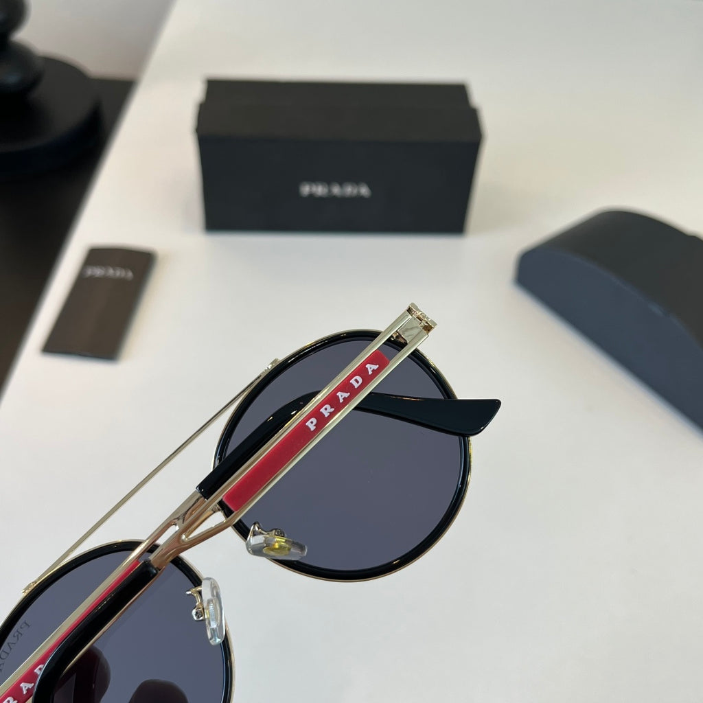 Prada Fashion Black Lens Sunglasses for Men - 432194 - detail image 5