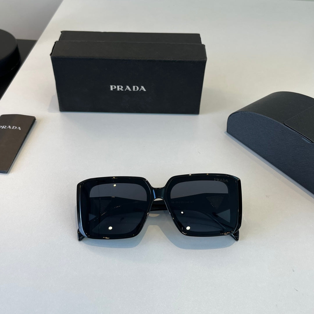 Prada Fashion Black Lens Sunglasses for Men & Women - 382604 - detail image 4