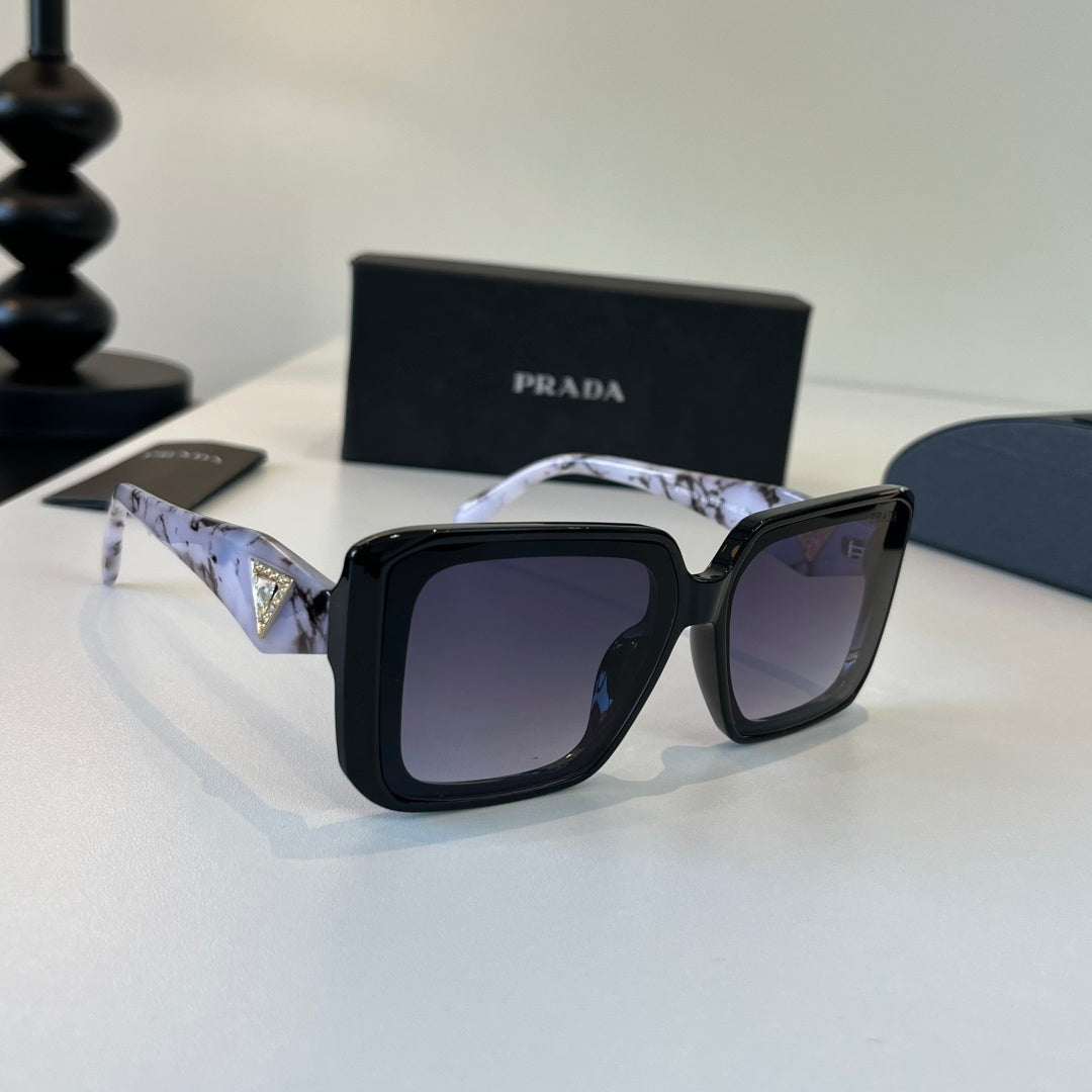 Prada Fashion Black Lens Sunglasses for Men & Women - 465577