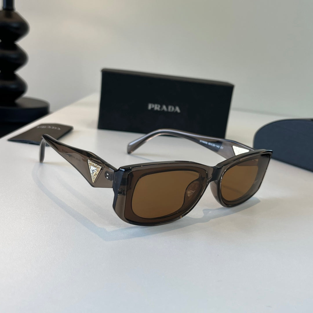 Prada Fashion Black Lens Sunglasses for Men & Women - 432198