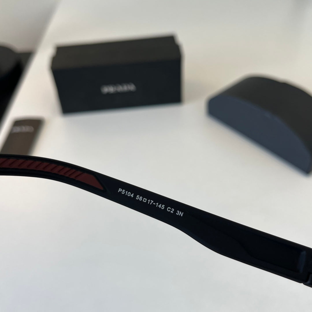 Prada Fashion Black Lens Sunglasses for Men - 382609 - detail image 9