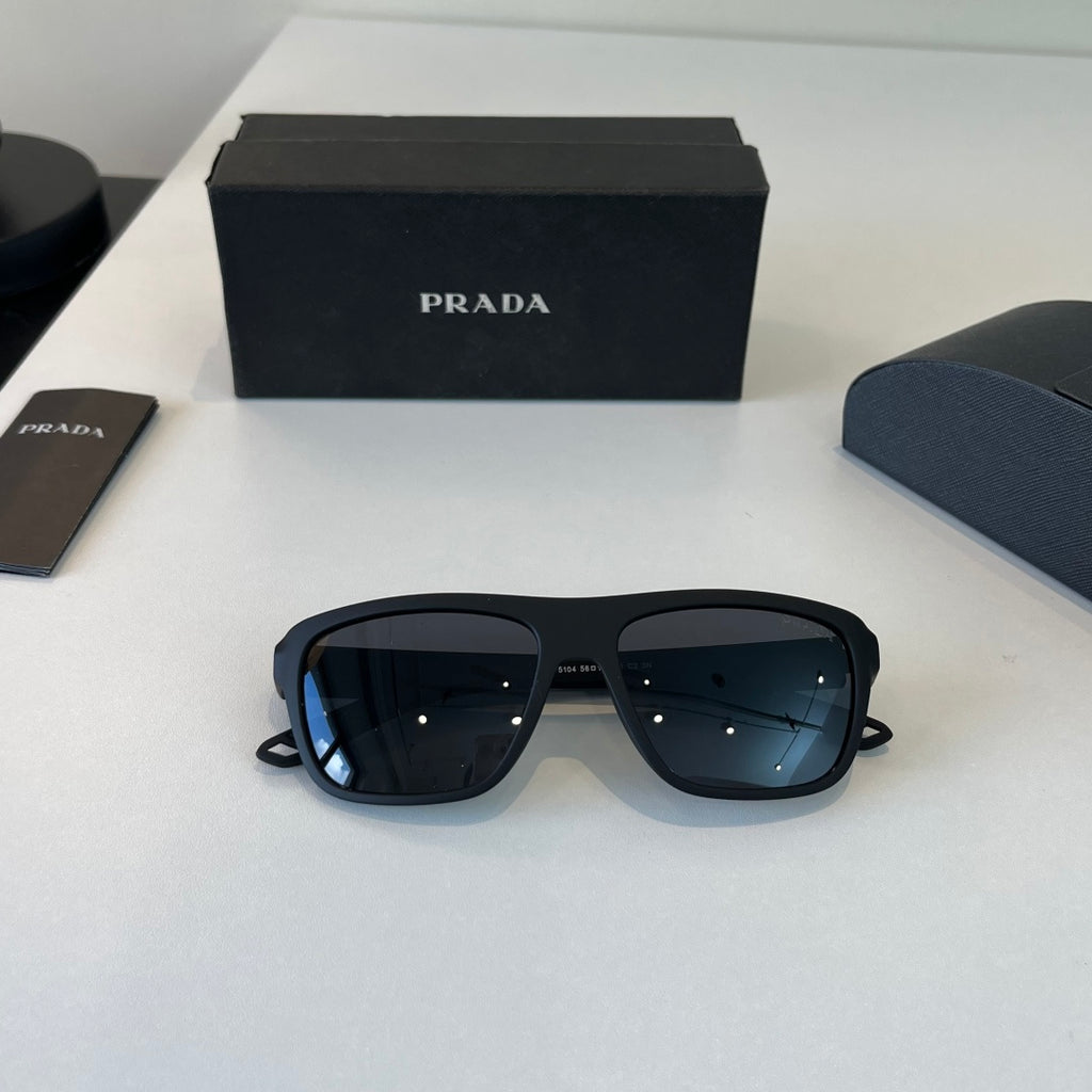 Prada Fashion Black Lens Sunglasses for Men - 465581 - detail image 4