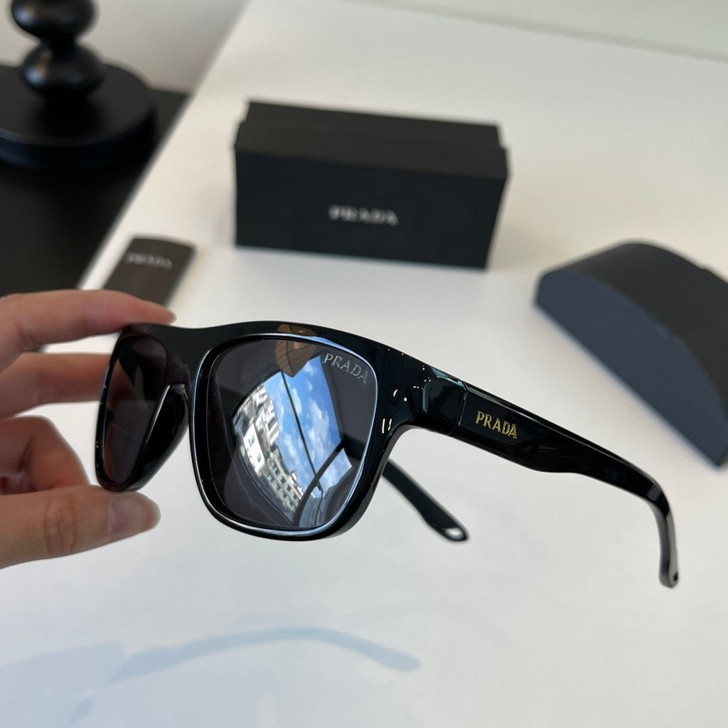 Prada Fashion Black Lens Sunglasses for Men - 432036 - detail image 4