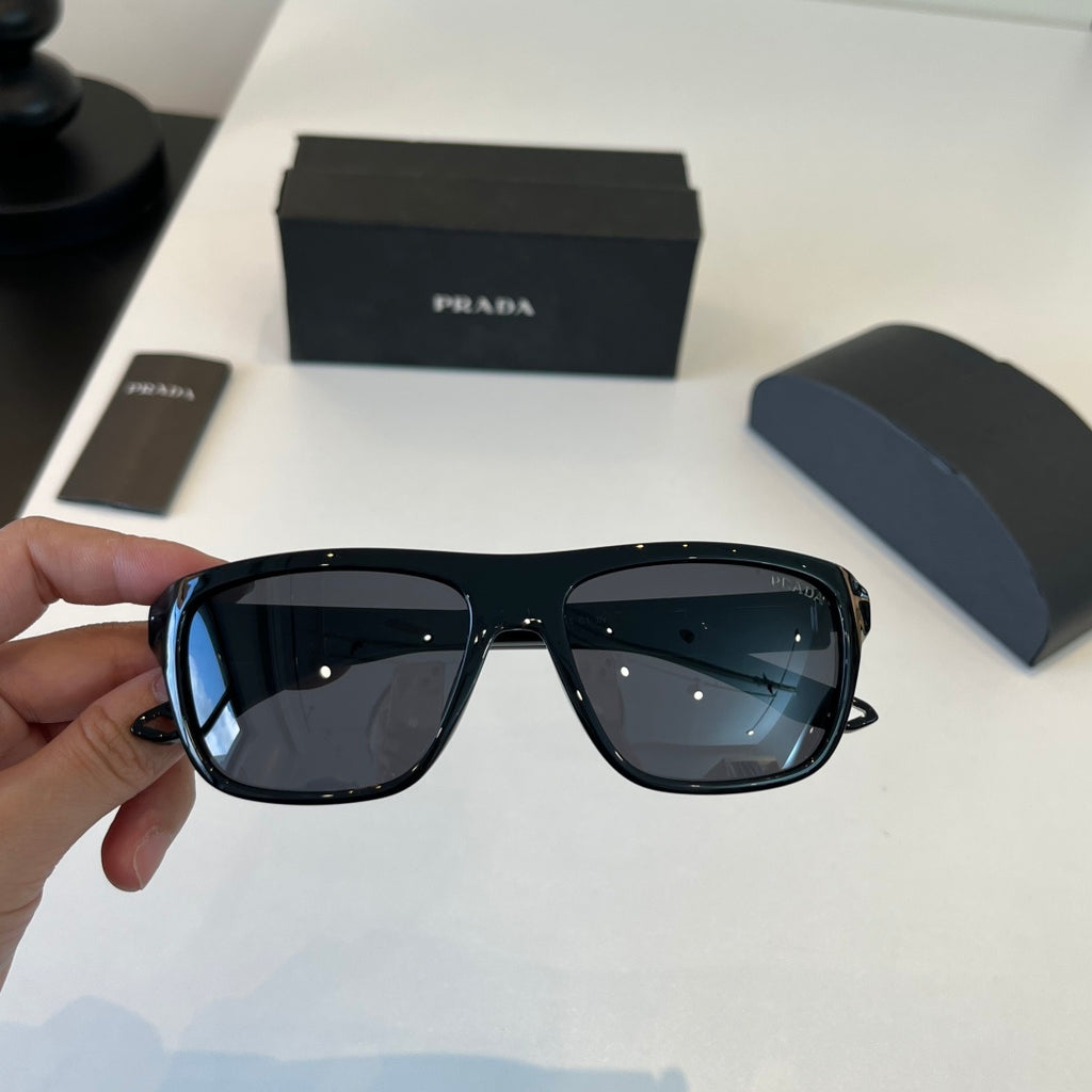 Prada Fashion Black Lens Sunglasses for Men - 432036 - detail image 6