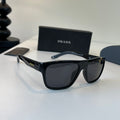 Prada Fashion Black Lens Sunglasses for Men - 432036