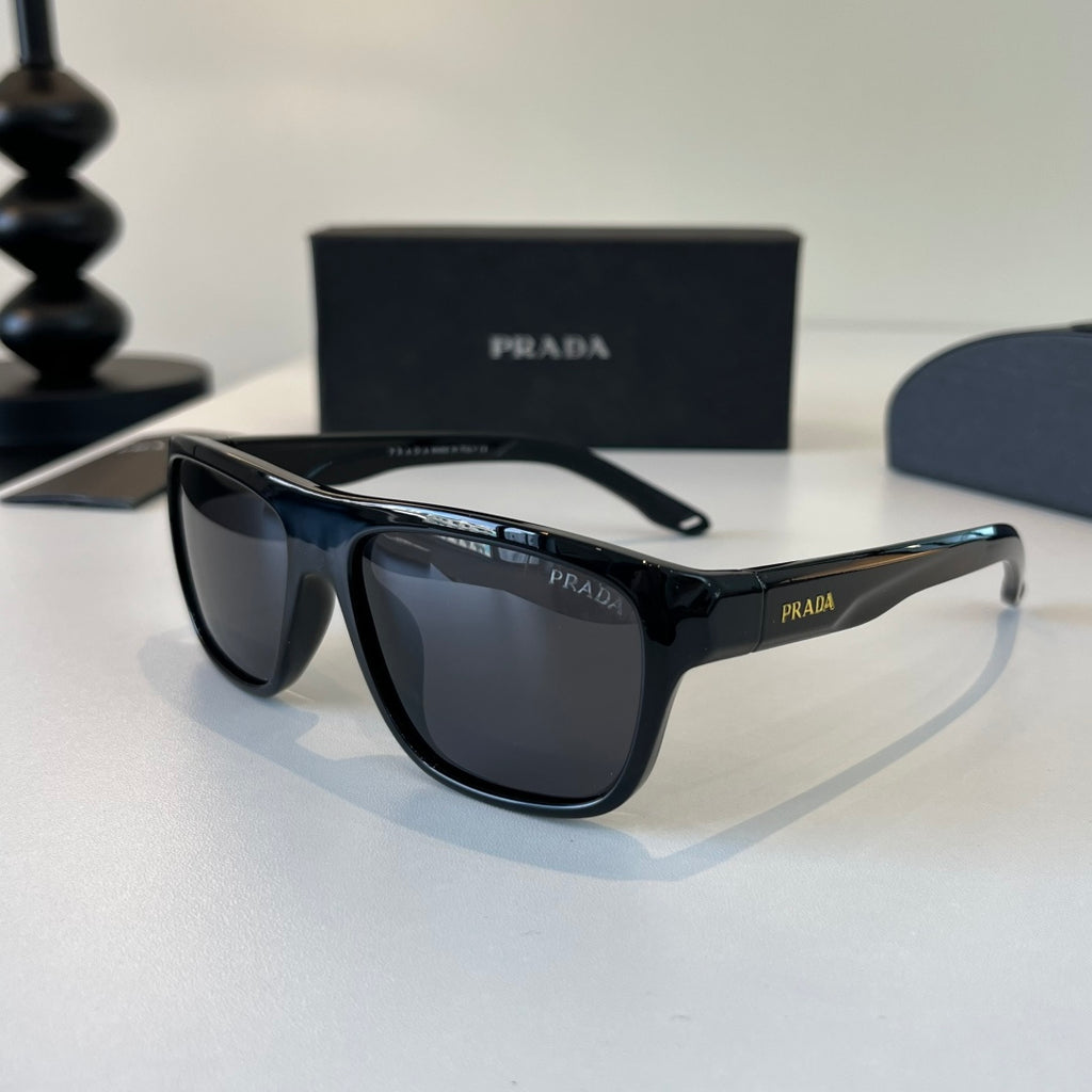 Prada Fashion Black Lens Sunglasses for Men - 432036 - detail image 3