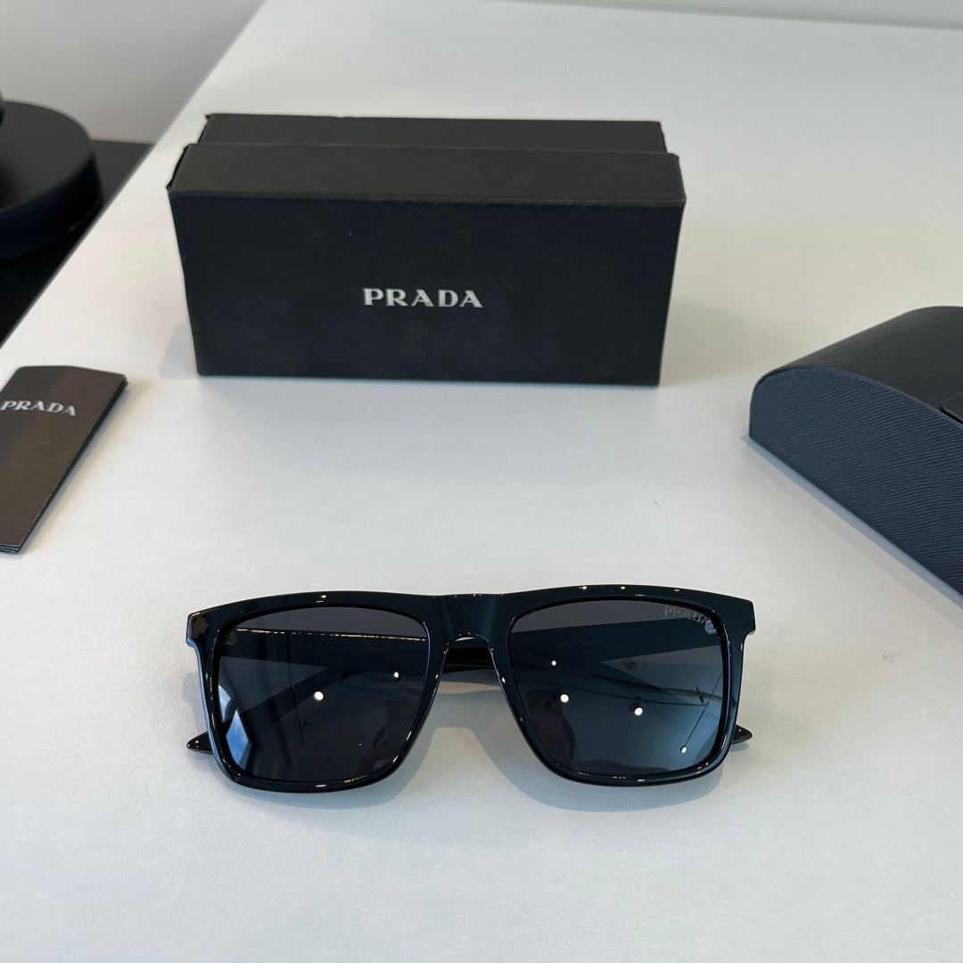 Prada Fashion Black Lens Sunglasses for Men - 465583 - detail image 5