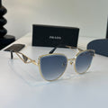 Prada Fashion Silver Lens Sunglasses for Men & Women - 382616