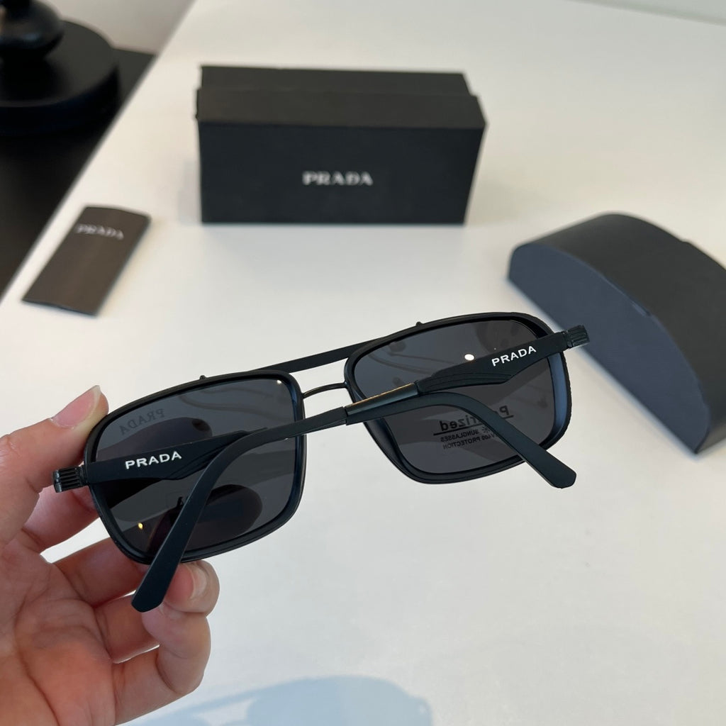 Prada Fashion Black Lens Sunglasses for Men & Women - 449314 - detail image 8