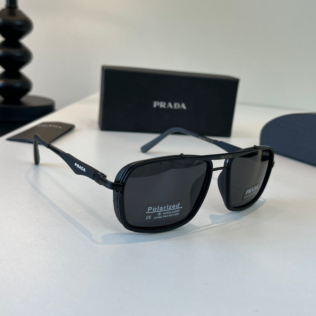 Prada Fashion Black Lens Sunglasses for Men & Women - 449314