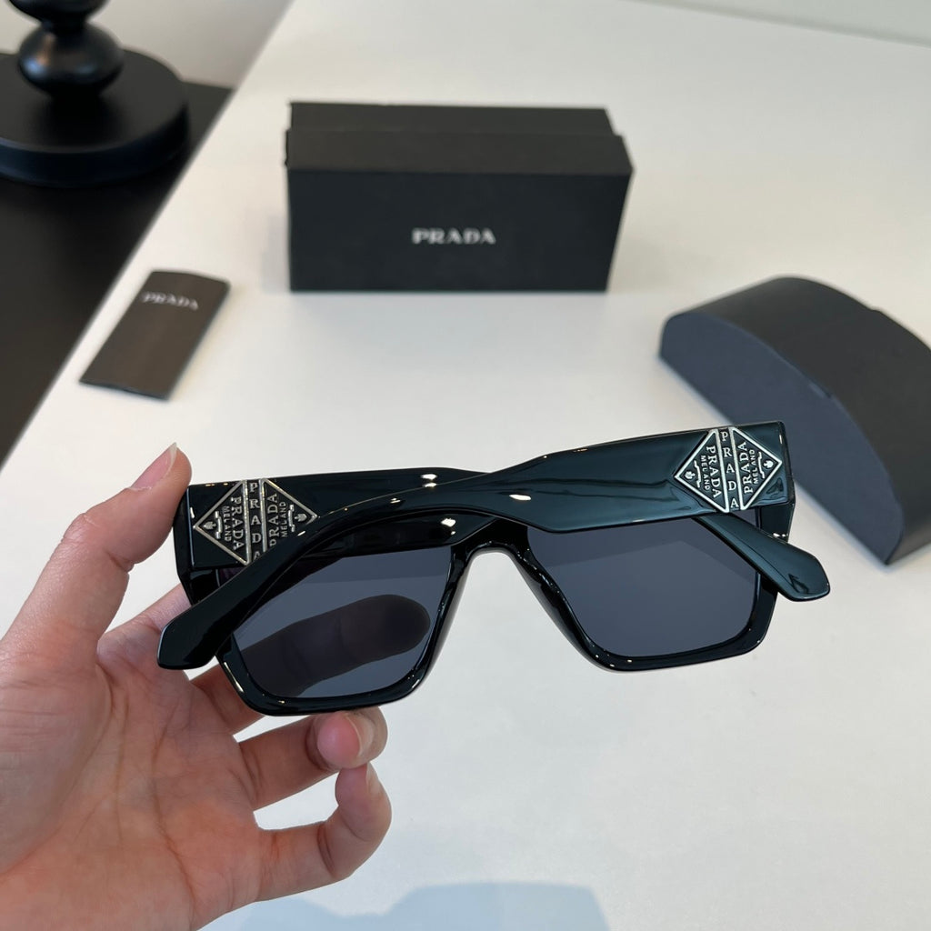 Prada Fashion Black Lens Sunglasses for Men & Women - 432043 - detail image 9