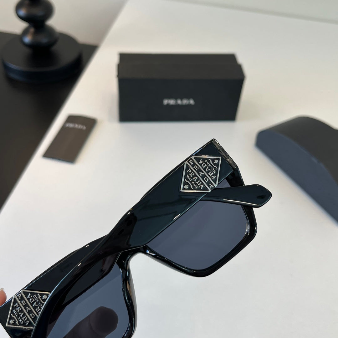 Prada Fashion Black Lens Sunglasses for Men & Women - 432043 - detail image 8
