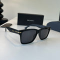 Prada Fashion Black Lens Sunglasses for Men & Women - 432044