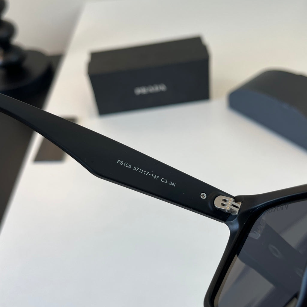 Prada Fashion Black Lens Sunglasses for Men & Women - 432044 - detail image 9
