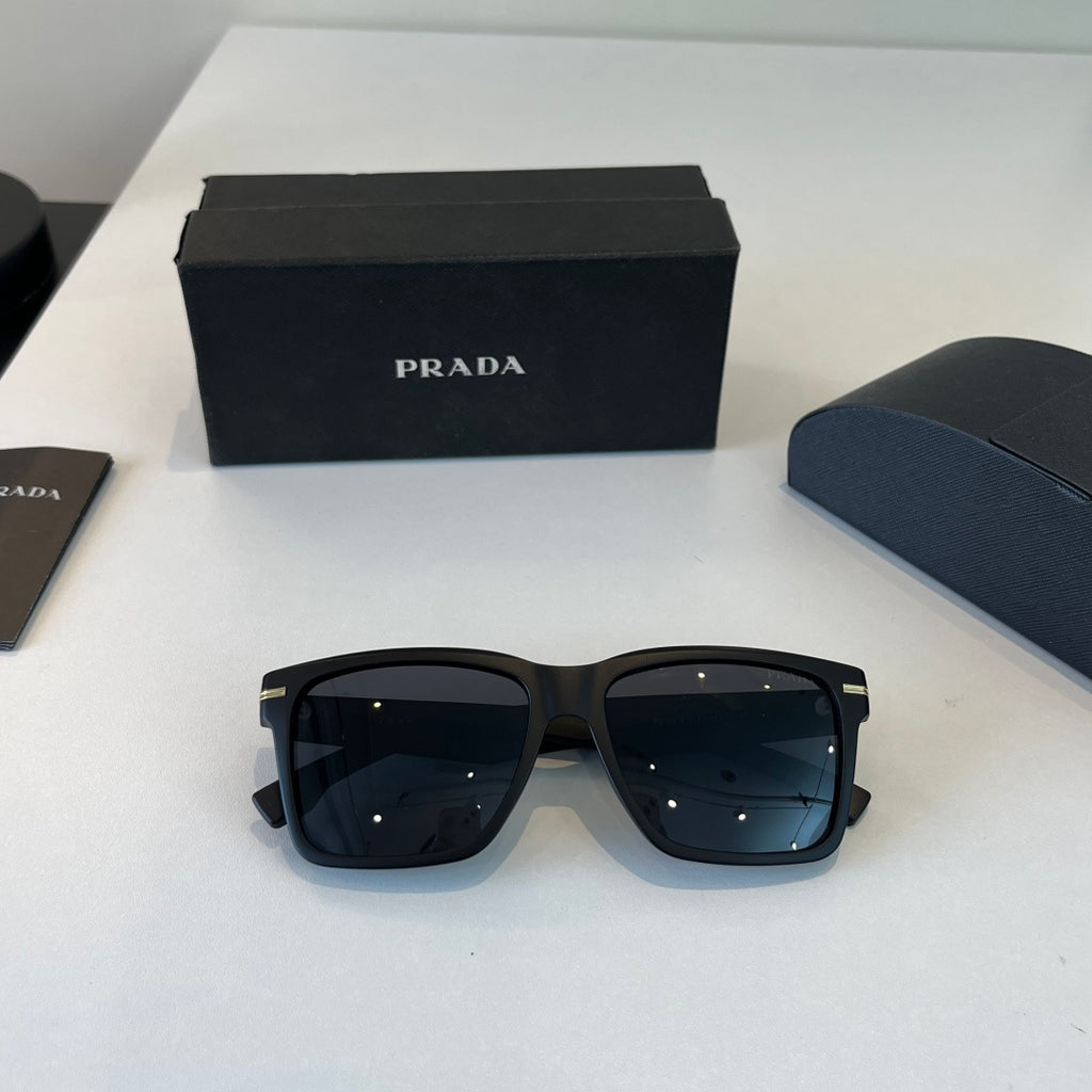 Prada Fashion Black Lens Sunglasses for Men & Women - 382619 - detail image 4