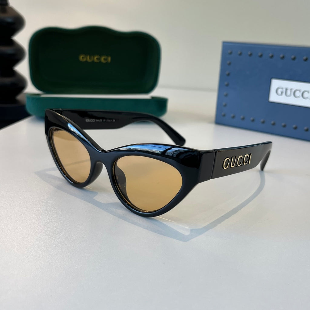 Gucci Cat-Eye Brown Lens Sunglasses for Men & Women - 382148 - detail image 3