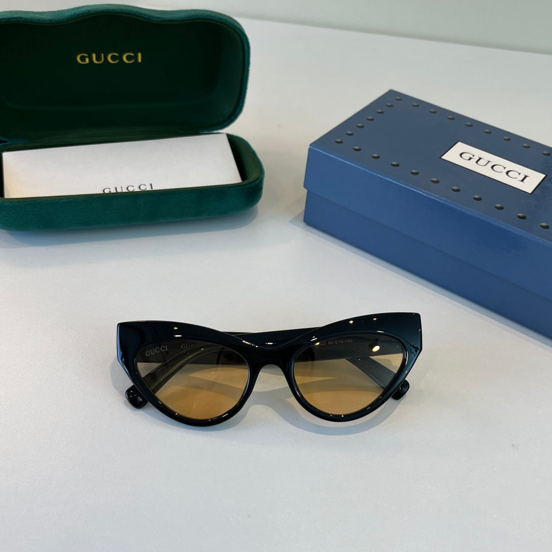 Gucci Cat-Eye Brown Lens Sunglasses for Men & Women - 382148 - detail image 4
