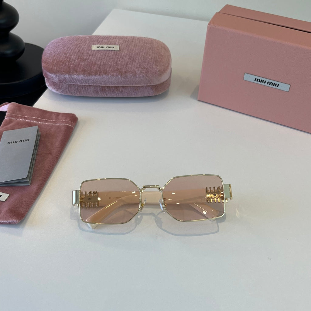 Miu Miu Fashion Silver Lens Sunglasses for Men & Women - 487574 - detail image 4