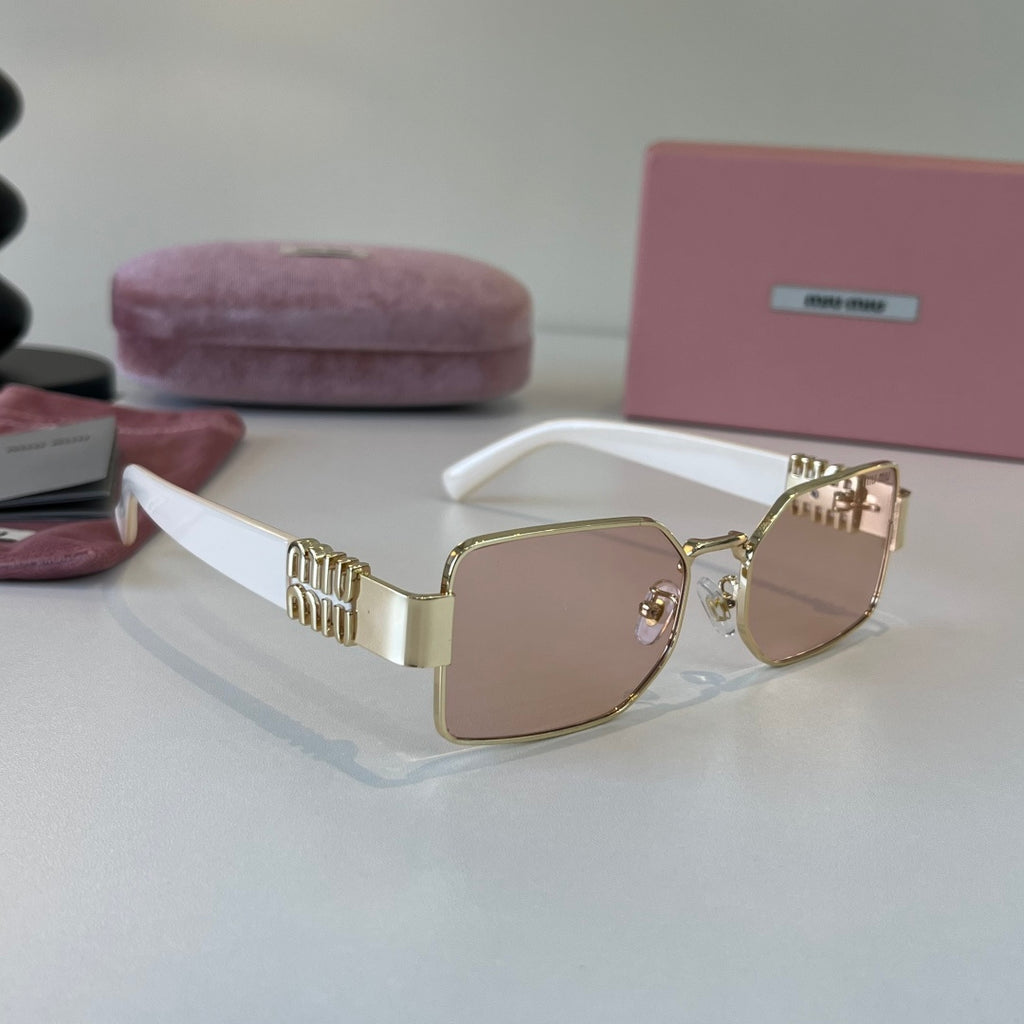 Miu Miu Fashion Silver Lens Sunglasses for Men & Women - 449788