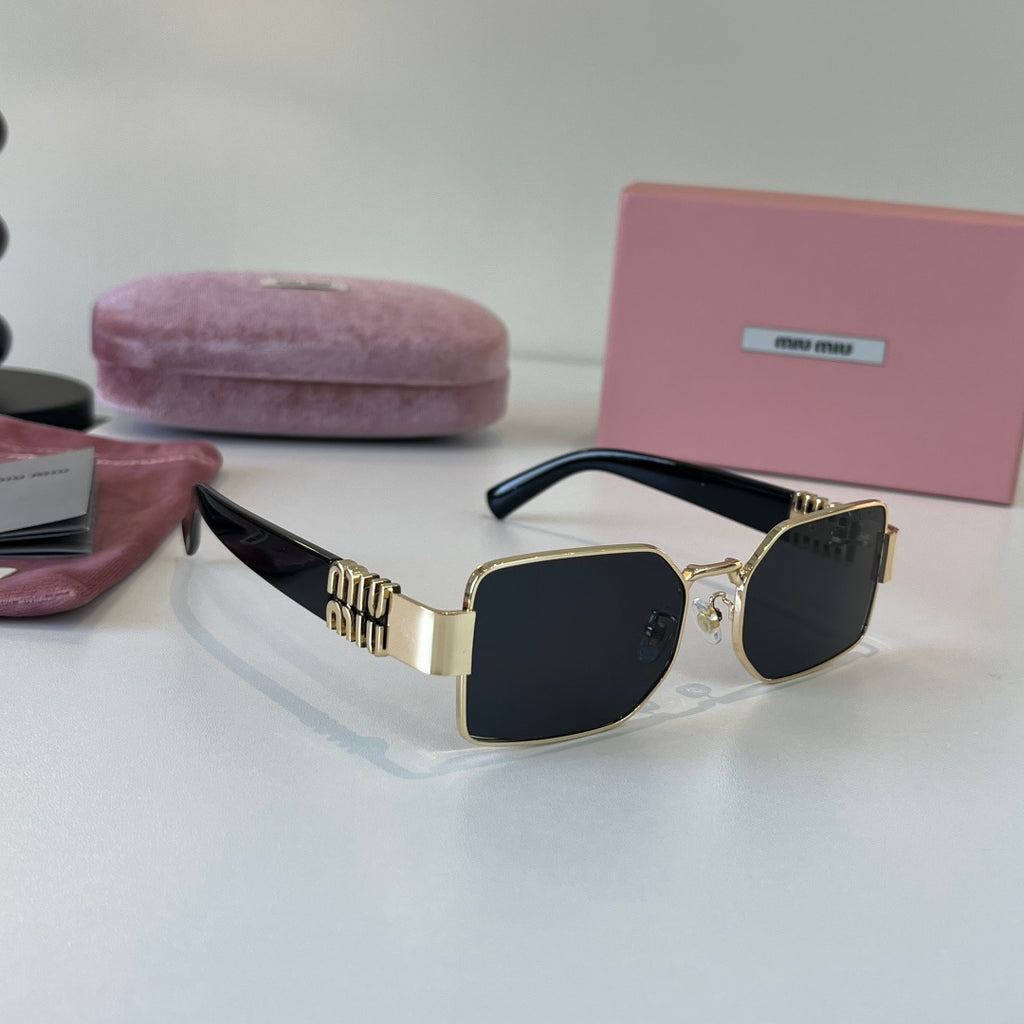 Miu Miu Fashion Silver Lens Sunglasses for Men & Women - 432710